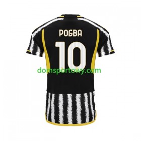 Koszulka Juventus Paul Pogba 10 Domowe Koszulki Piłkarskie 2023-2024 Krótki Rękaw